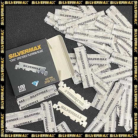 Lame de ras Silvermax – 100 jumătăți [2]