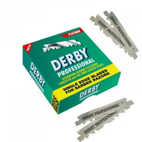 Lame de ras Derby Professional – 100 jumătăți