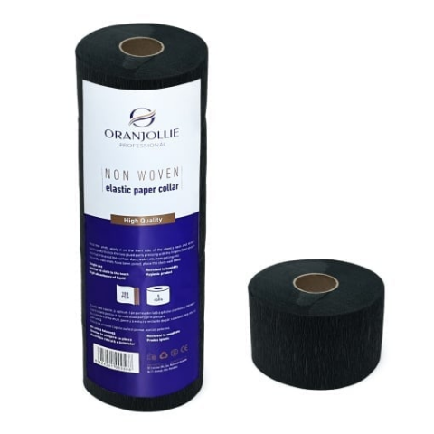 Frizerie - Set Role Guler Frizerie Premium – Negru – 5x100 bucăți