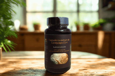 Descoperă Cordyceps - Capsule Cordyceps CS-4 – Energie și vitalitate | Fungal Nutrition