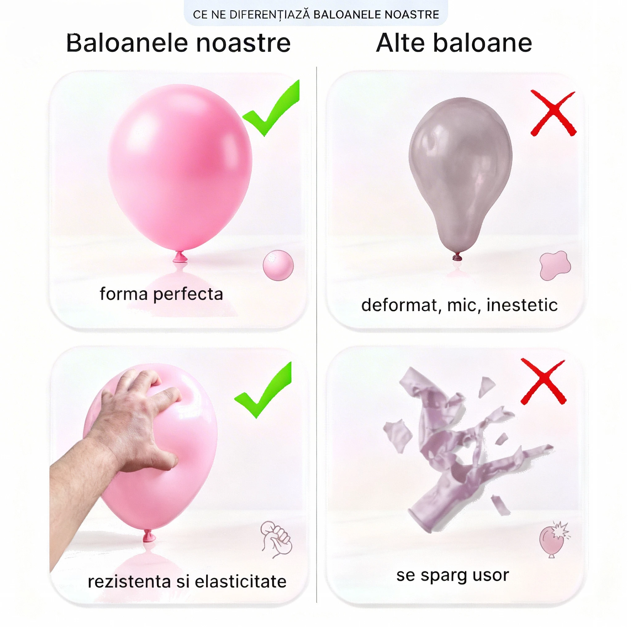 Baloane Latex Ivory Gemar [3]