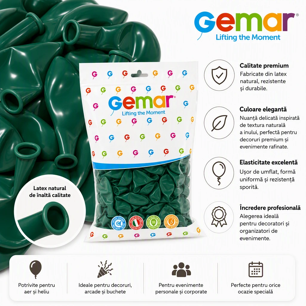 Baloane Latex Ivory Gemar [7]