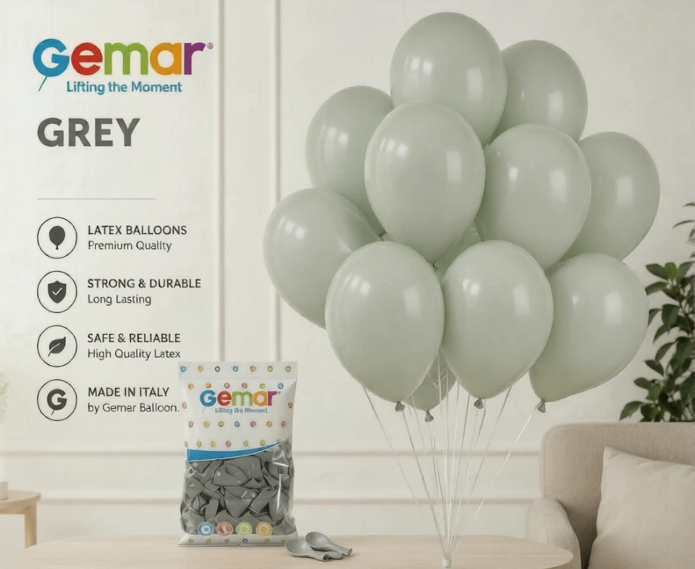 Baloane latex Gemar Grey #070 [7]