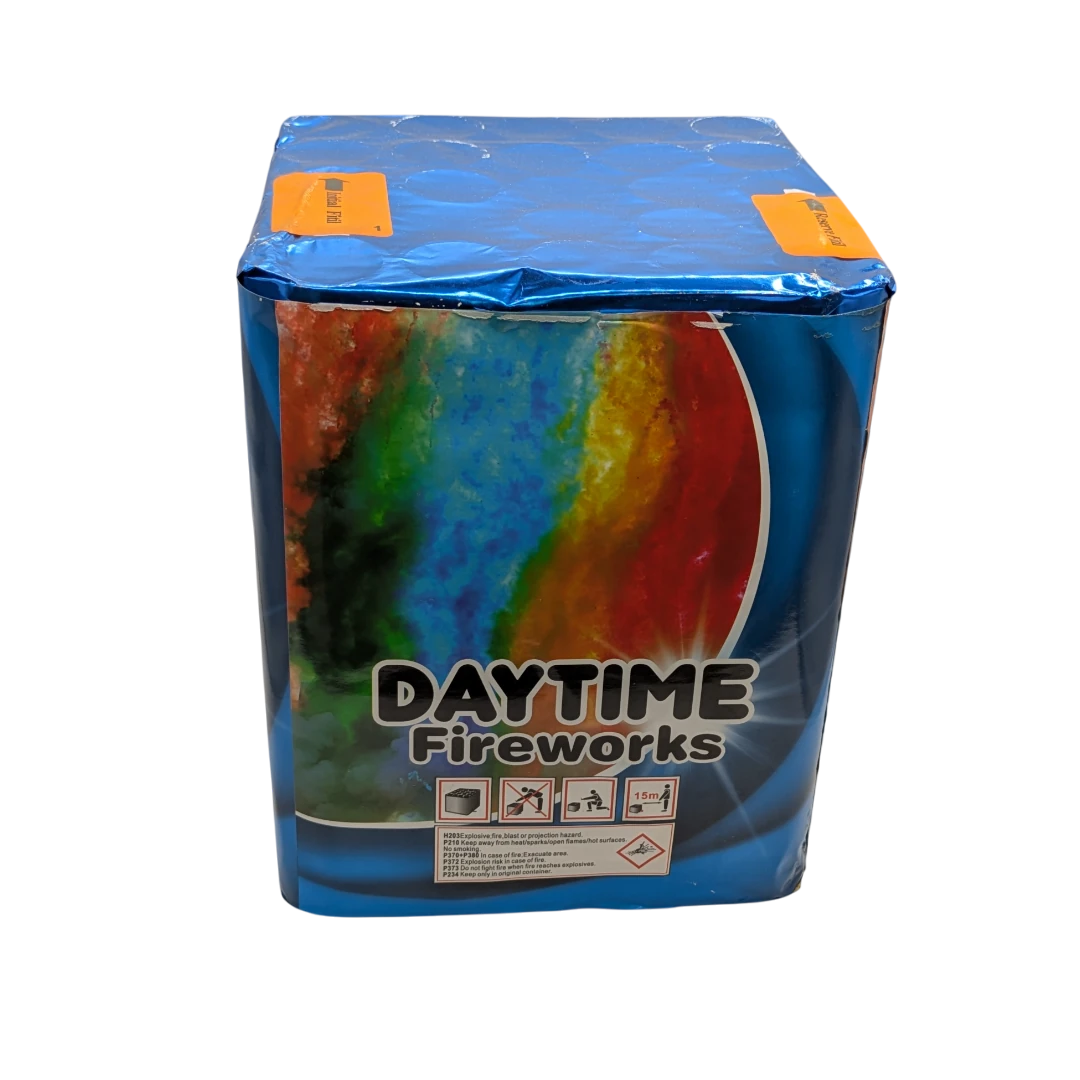 Baterie Artificii de Zi cu Cometă Albastru in 5 serii  [3]