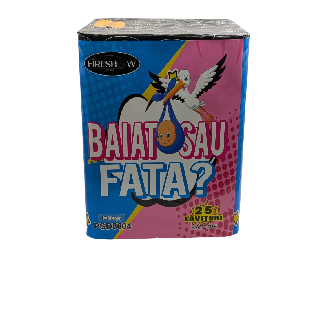 Baterie artificii de zi  albastre gender [1]