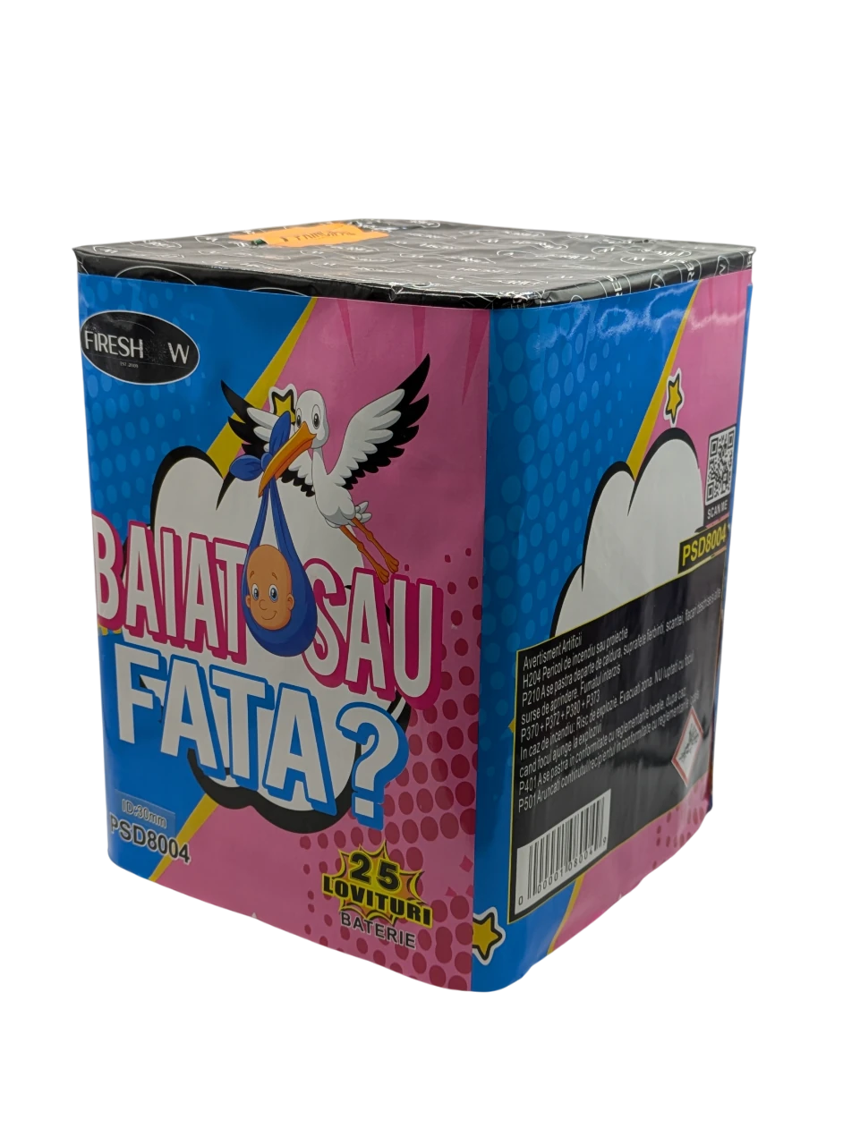 Baterie artificii de zi  albastre gender [2]