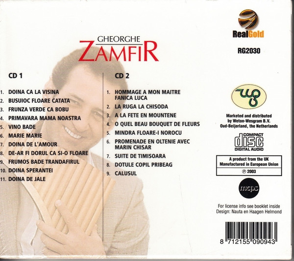 CD Gheorghe Zamfir Aur Adevarat [2]