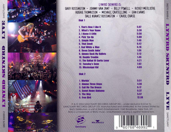 CD Lynyrd Skynyrd – Lyve [2]