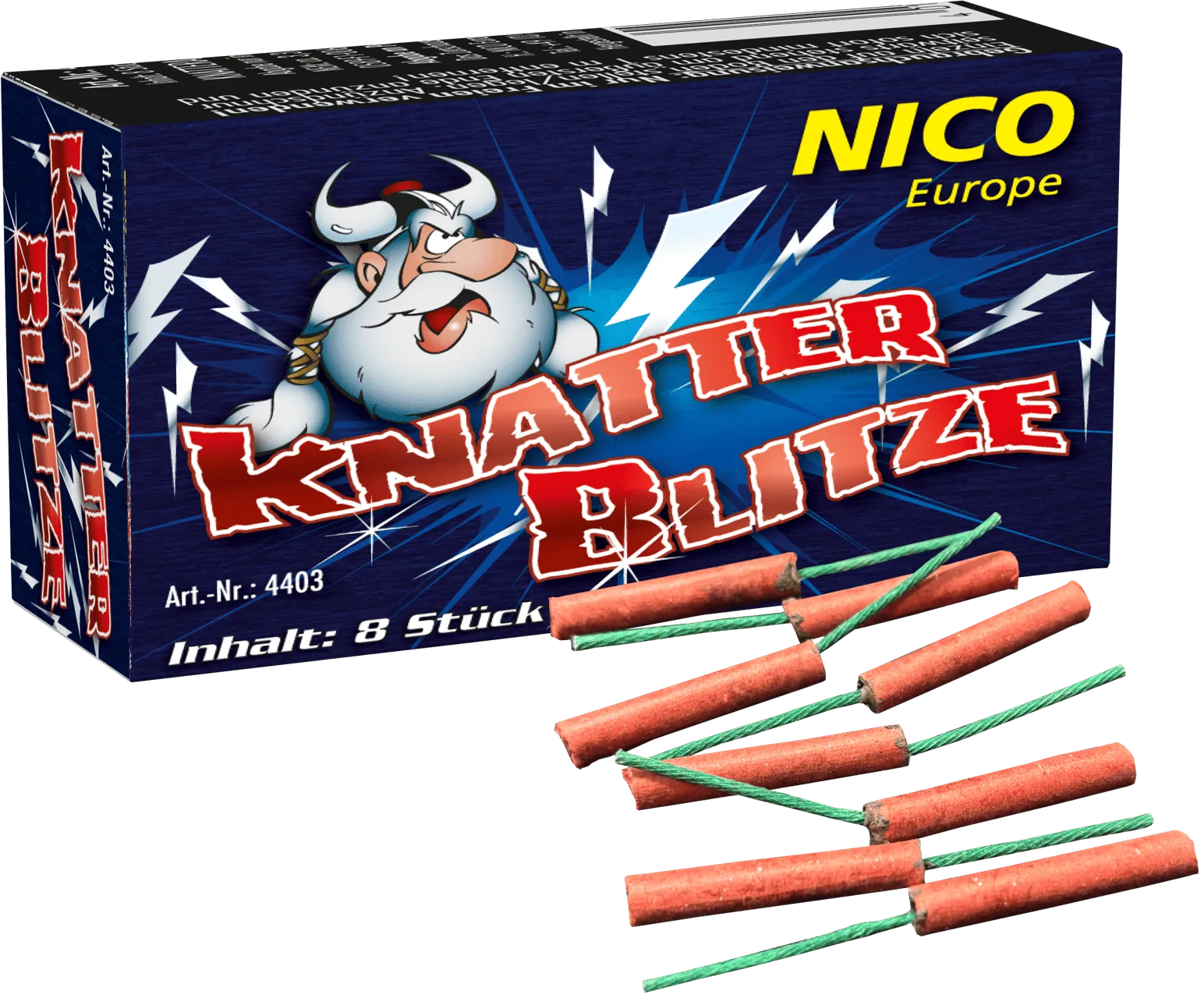 Flashuri trosnitoare, set de 8 piese. [2]