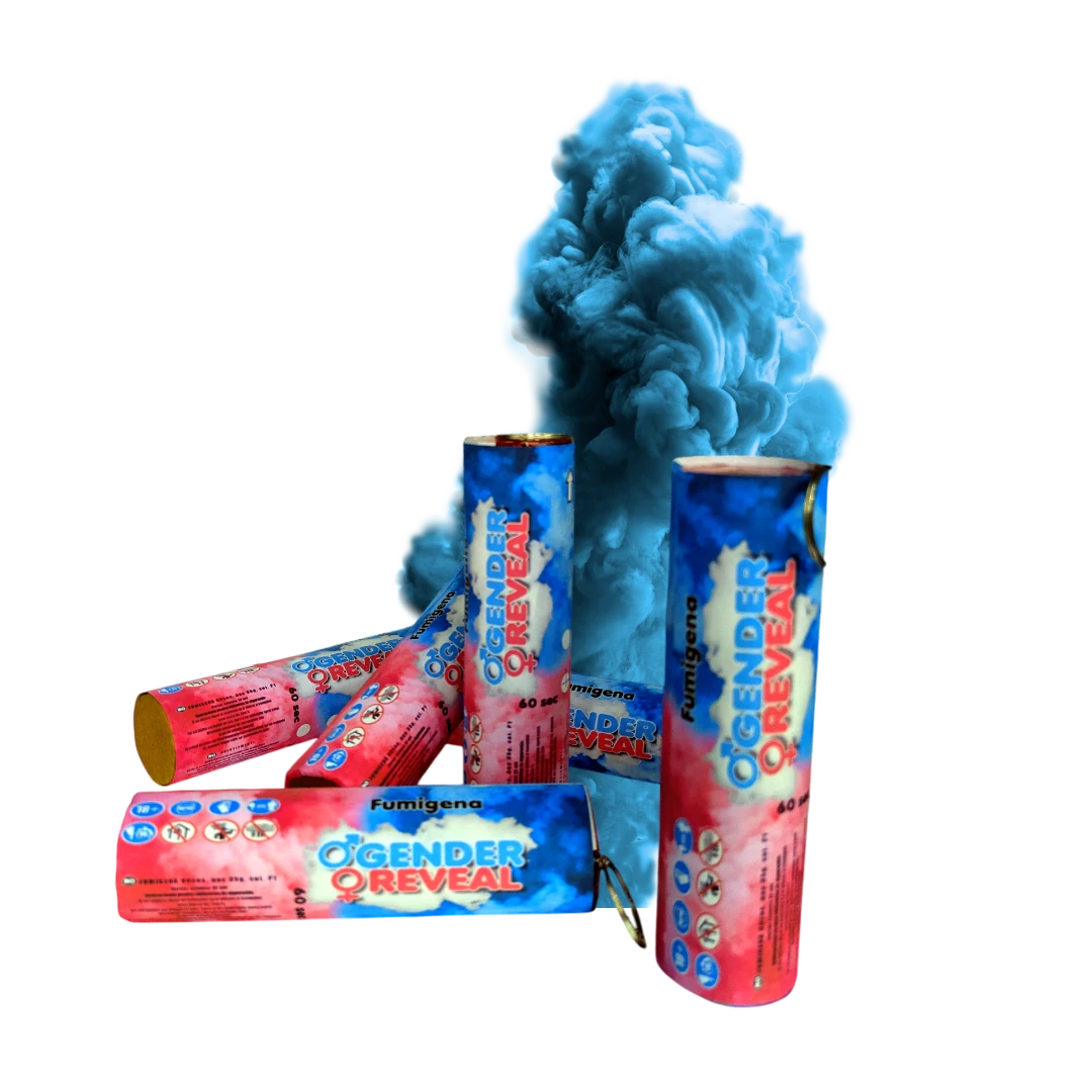 Fumigena Albastra Gender Reveal 60 sec [1]