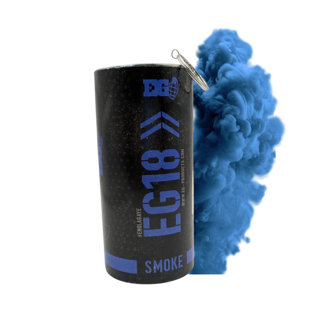 Fumigena Albastra premium  90 sec Enola Gay [1]