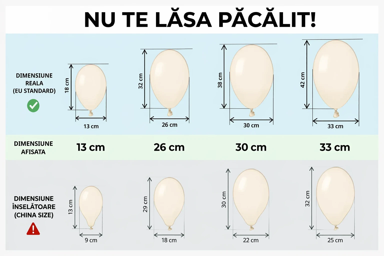 Set Baloane Latex Linen Gemar [10]