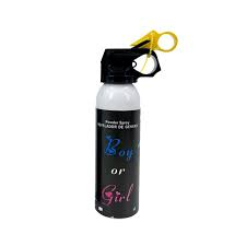 Spray Pudră Gender Reveal Albastru 300 ml – Nor Albastru Intens [7]