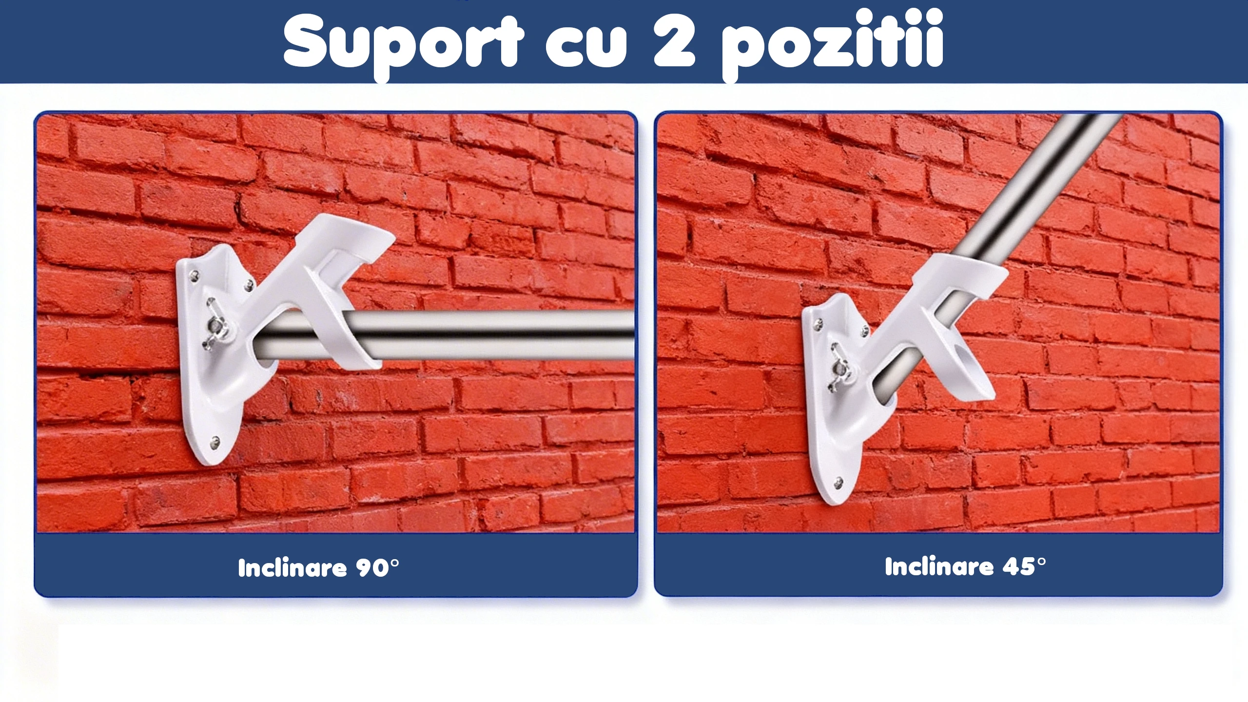 Steagul Romaniei cu Lancie metalica si suport perete [4]