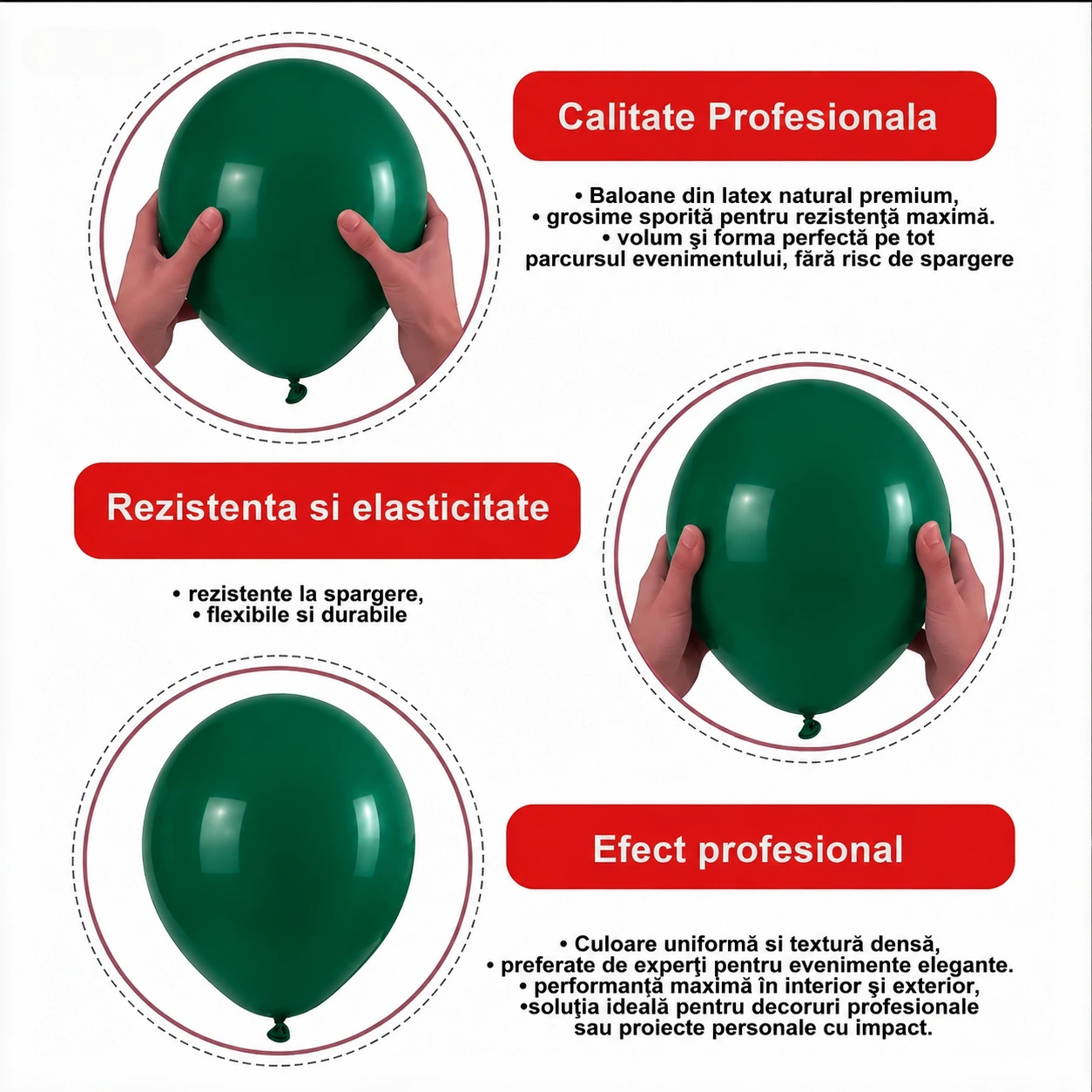 Baloane Latex Ivory Gemar [5]