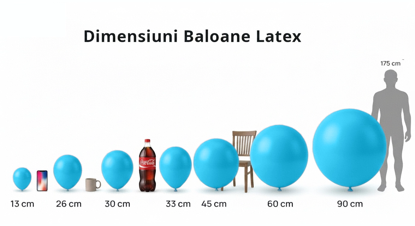 Baloane latex Gemar Light Blue #009 [2]