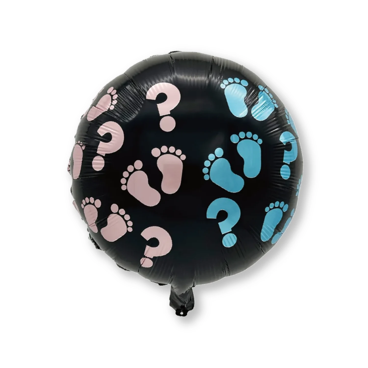 Gender reveal - Balon folie inscriptionat Gender Reveal - Picioruse 45 cm