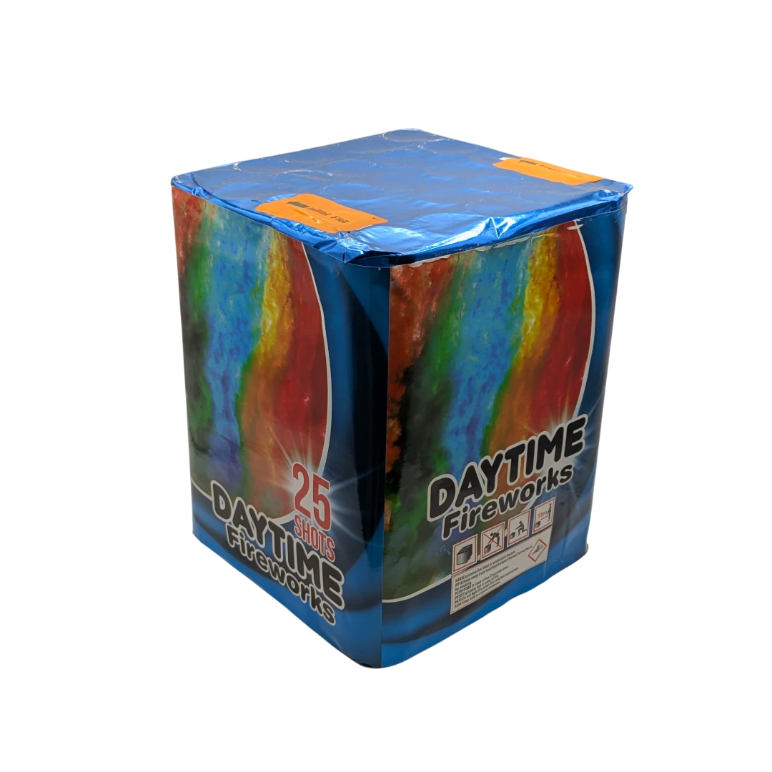 Sky Baterii - Baterie Artificii de Zi cu Cometă Albastru in 5 serii 