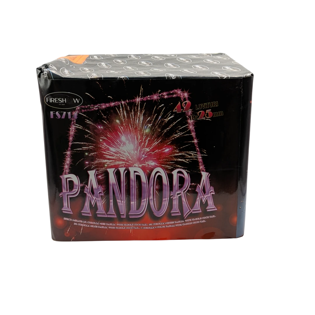 Artificii pe cer 42 focuri Pandora [3]