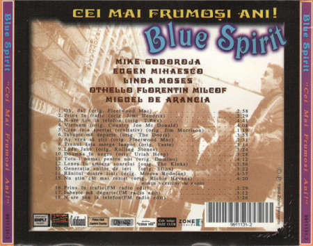 CD Blue Spirit - Cei mai frumosi ani! [1]