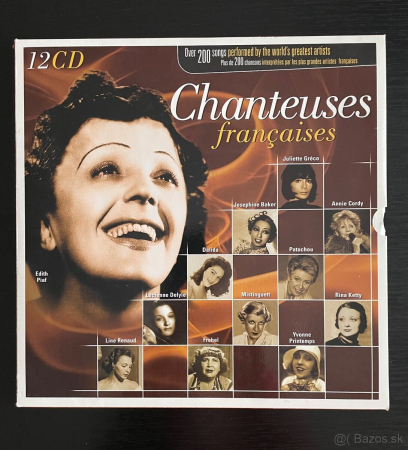 Muzica, Film - CD CHANTEUSES FRANCAISES 12 CD