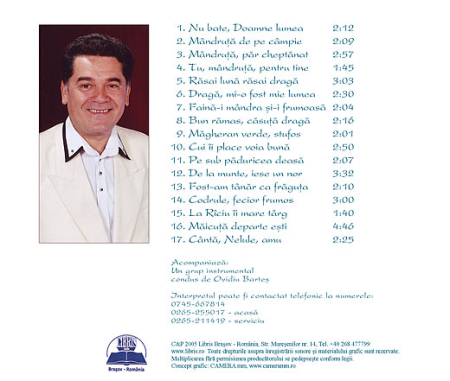 CD  Nelu Sopterean - Draga mi-o fost mie lumea [1]