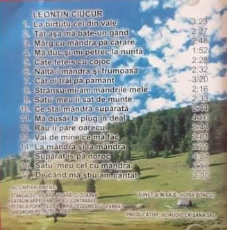 CD Leontin Ciucur - La birtutu cel din vale [2]