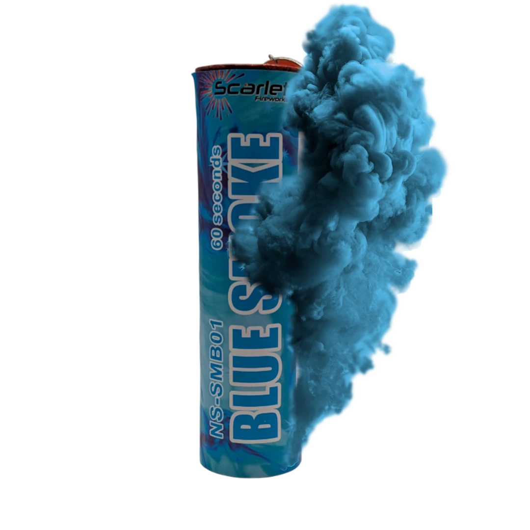 Produse - Fumigena albastra 60 sec Scarlet
