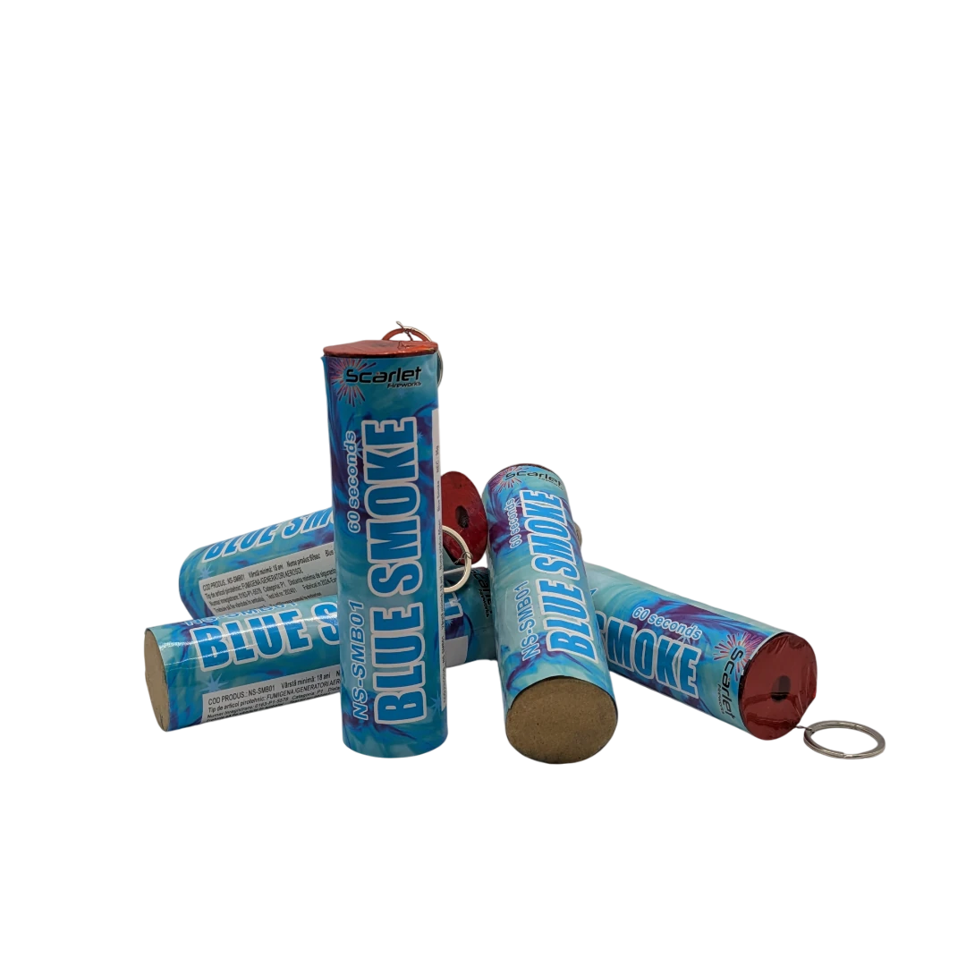 Fumigena albastra 60 sec Scarlet [2]