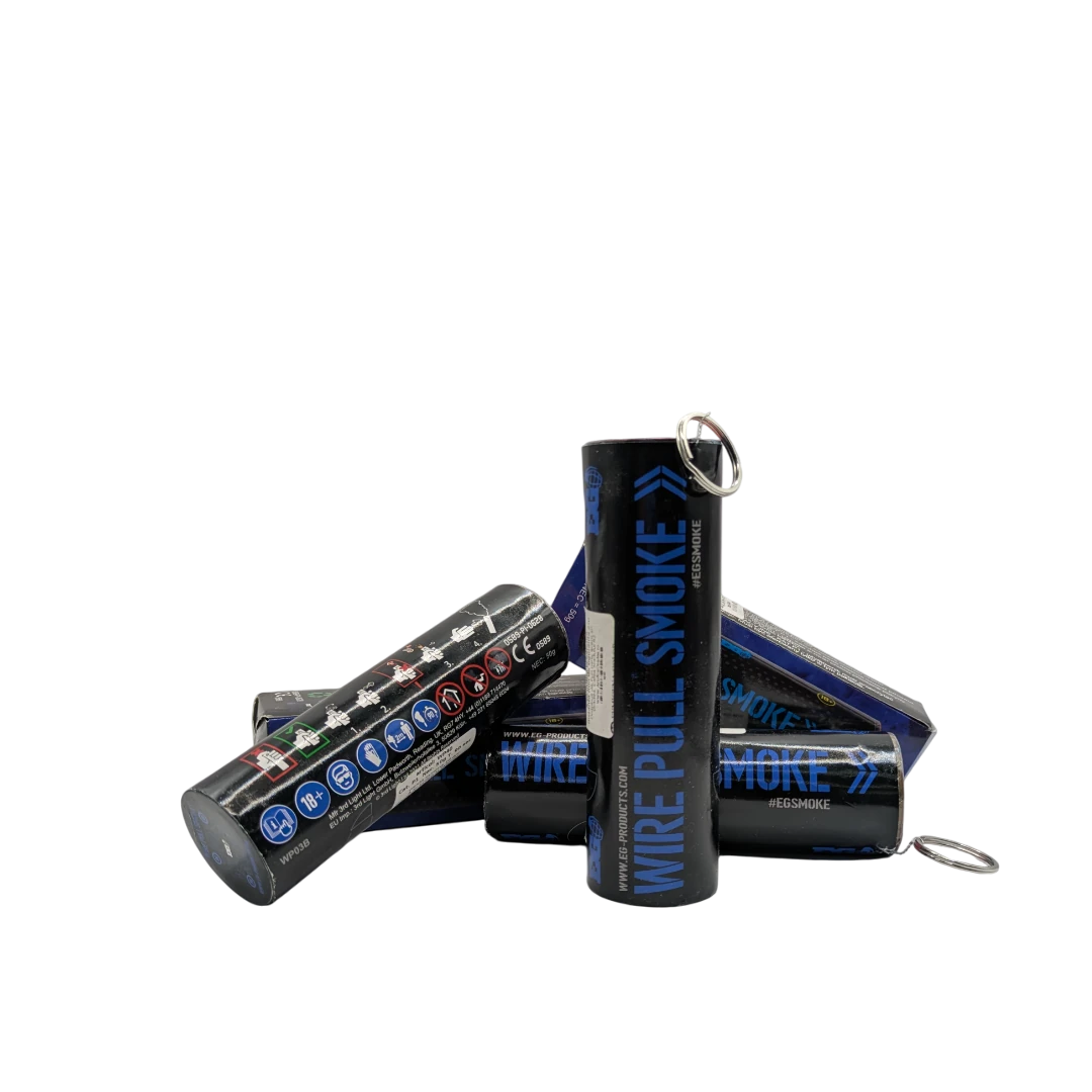 Fumigena albastra 90 sec Enola Gay [2]