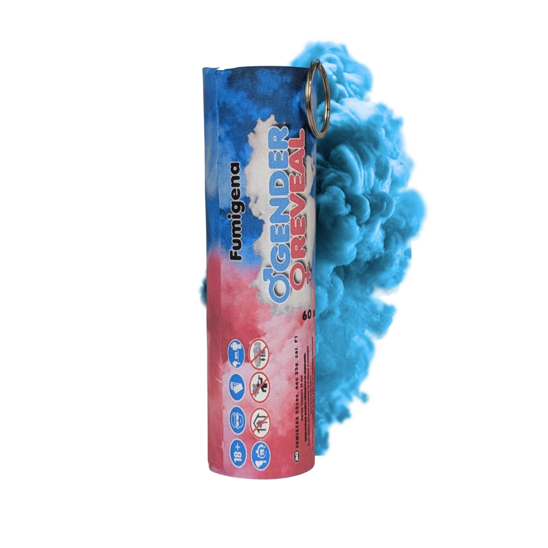 Fumigena Albastra Gender Reveal 60 sec [1]