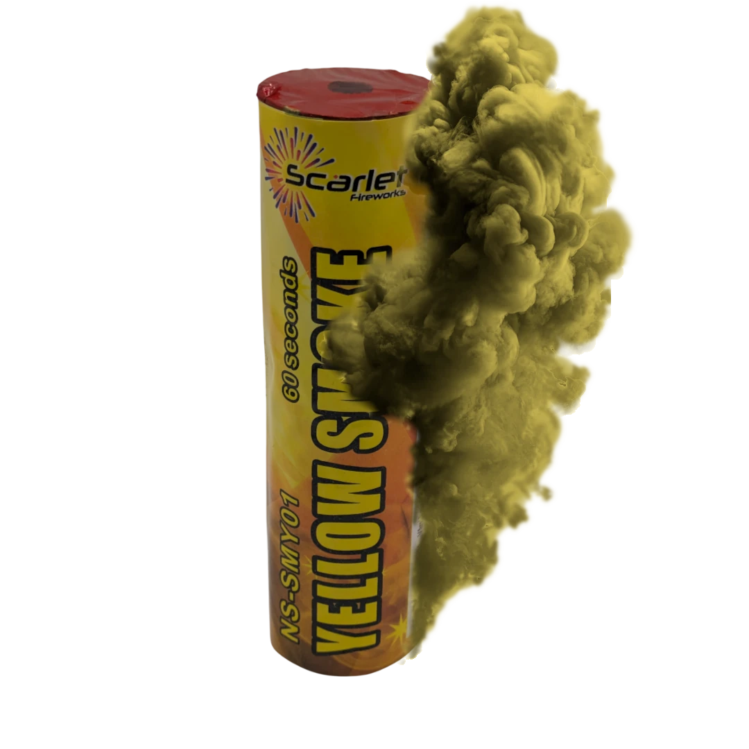 Produse - Fumigena galbena 60 sec Scarlet