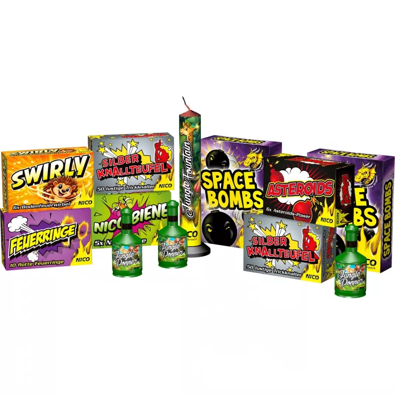 Jungle-Mix, 12 miniseturi [1]