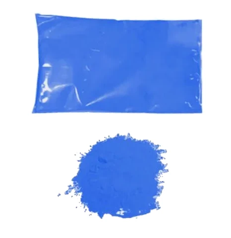 Gender reveal - Pudră ecologica albastra, pungă, 70 de grame