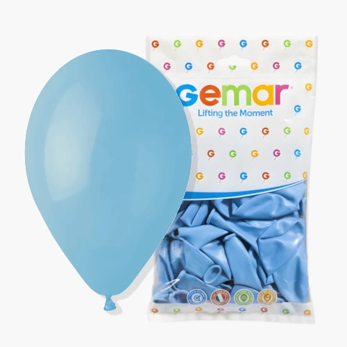 Gemar - Set Baloane Latex Baby Blue Gemar