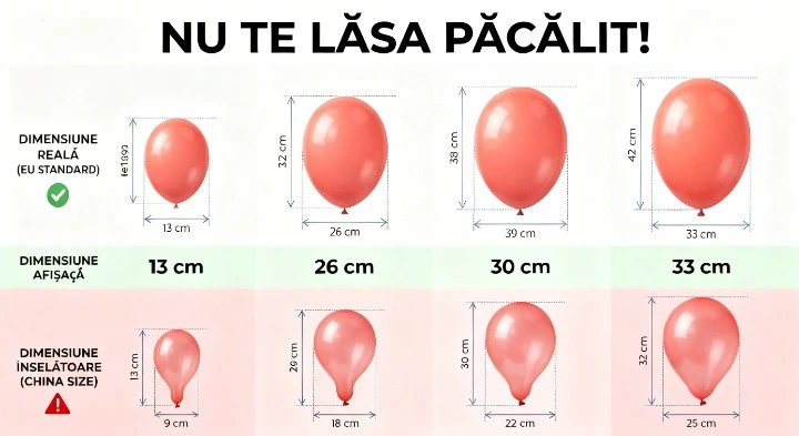 Set Baloane Latex Baby Pink Gemar [9]