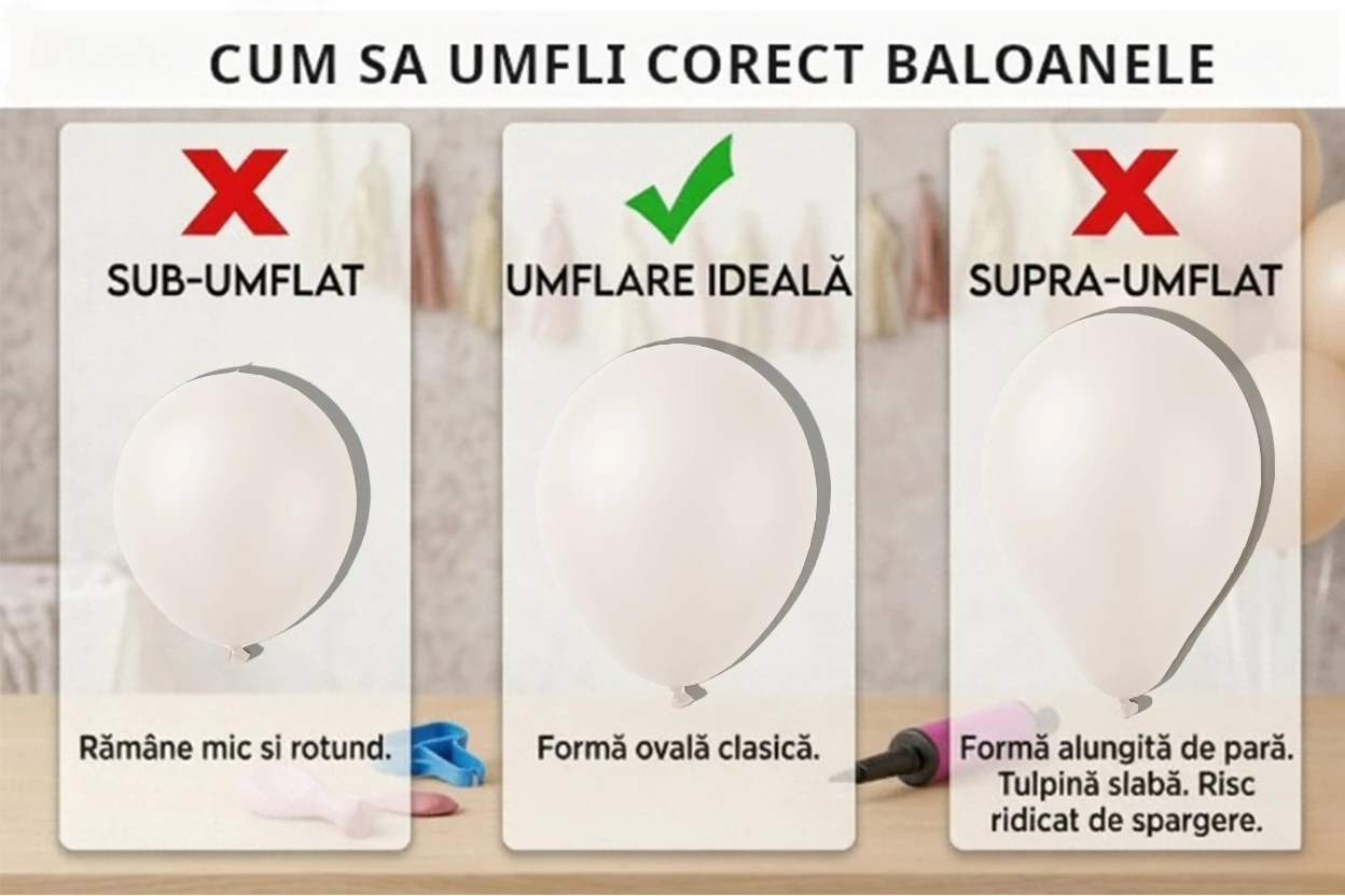 Set Baloane Latex Linen Gemar [5]