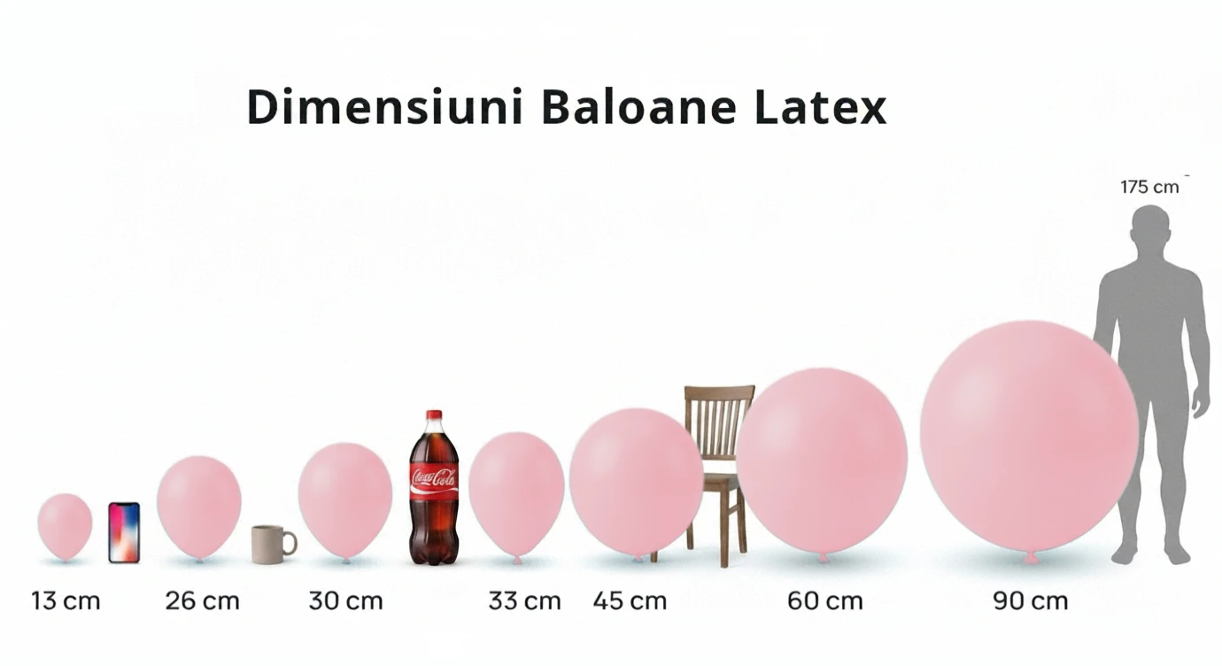 Set Baloane Latex Baby Pink Gemar [10]