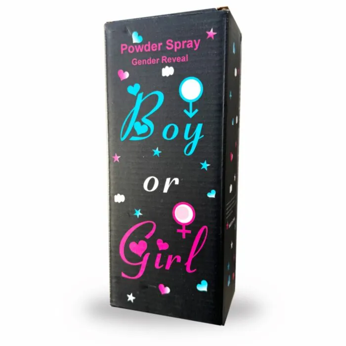 Spray pudră Gender Reveal de culoare albastra 300ml [1]