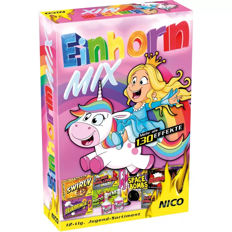 Artificii - Unicorn Mix, gamă pentru copii