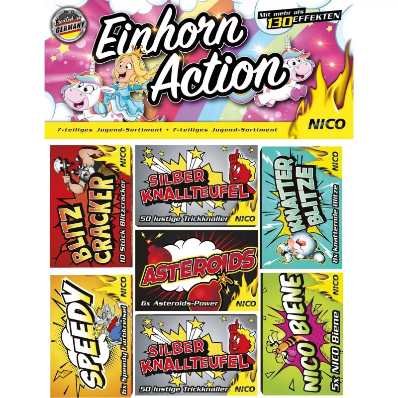 F1 - Unicorni Action, 7 cutii asortate