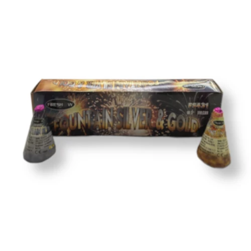 F1 - Vulcani Fountain Silver & gold set 10 buc