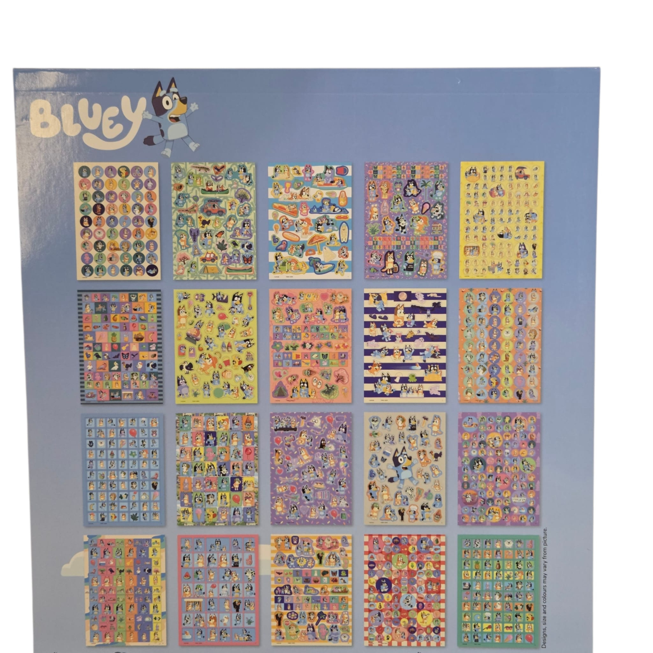 Carte cu 1000 stickere Bluey pentru copii [2]