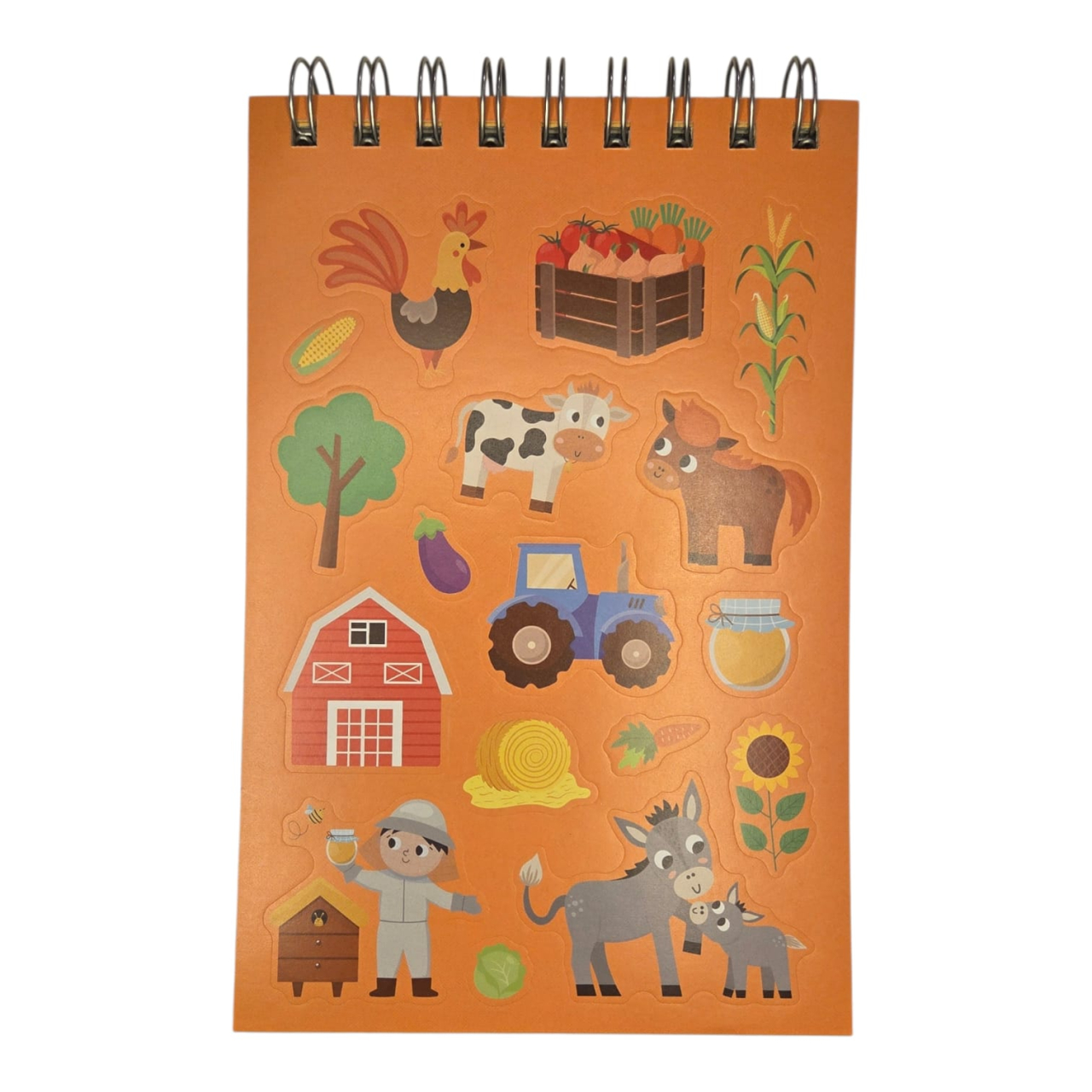 Carte cu stickere - La fermă [2]