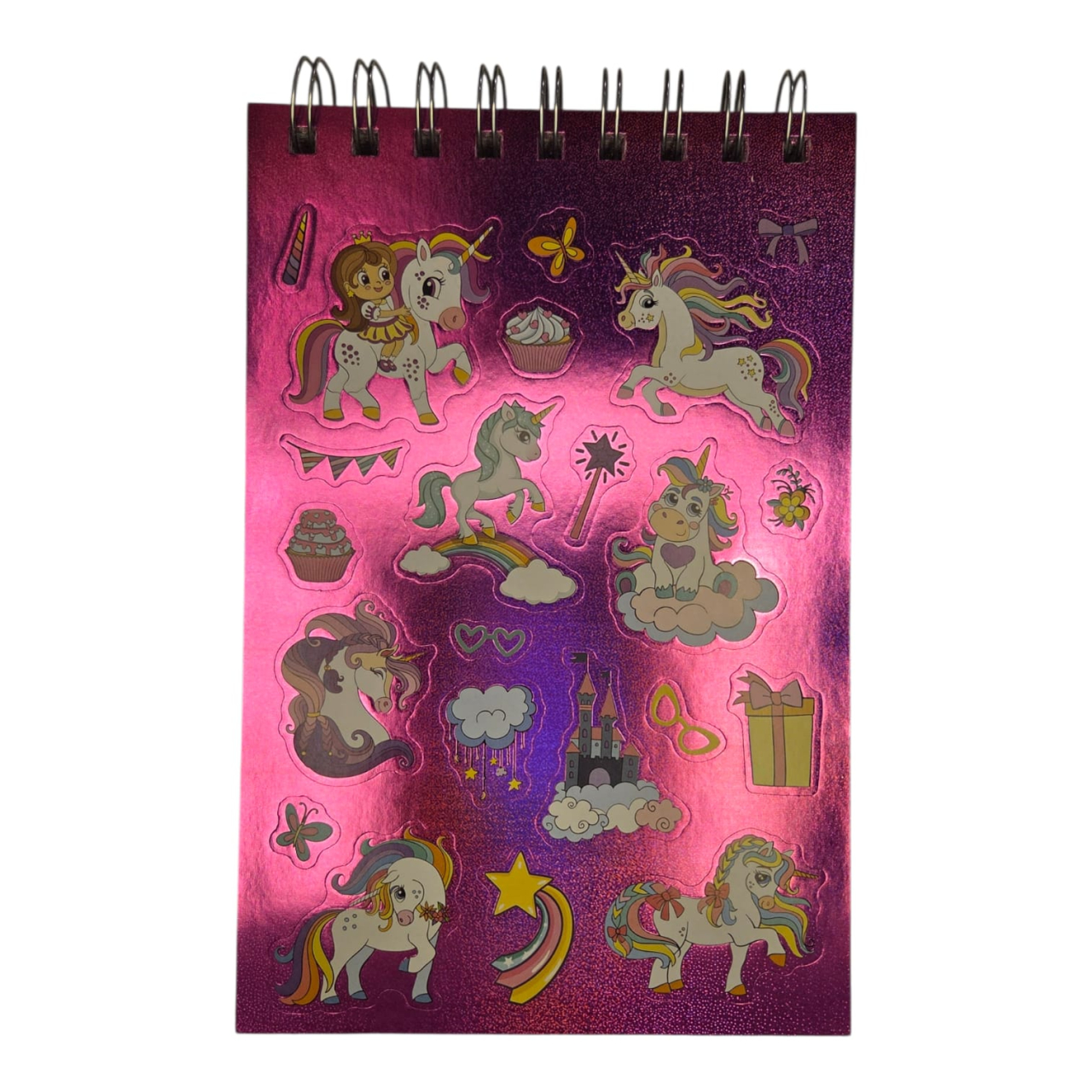 Carte cu stickere - Unicorni [3]