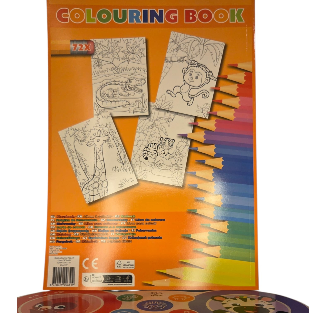 Carte de colorat - Animale [2]