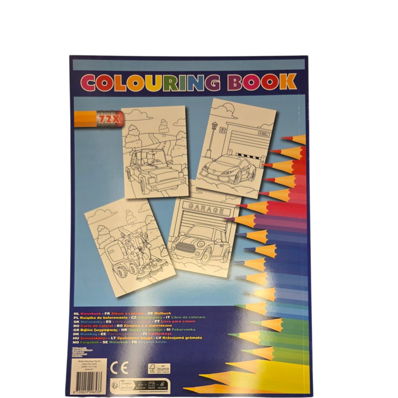 Carte de colorat - Mașini [2]