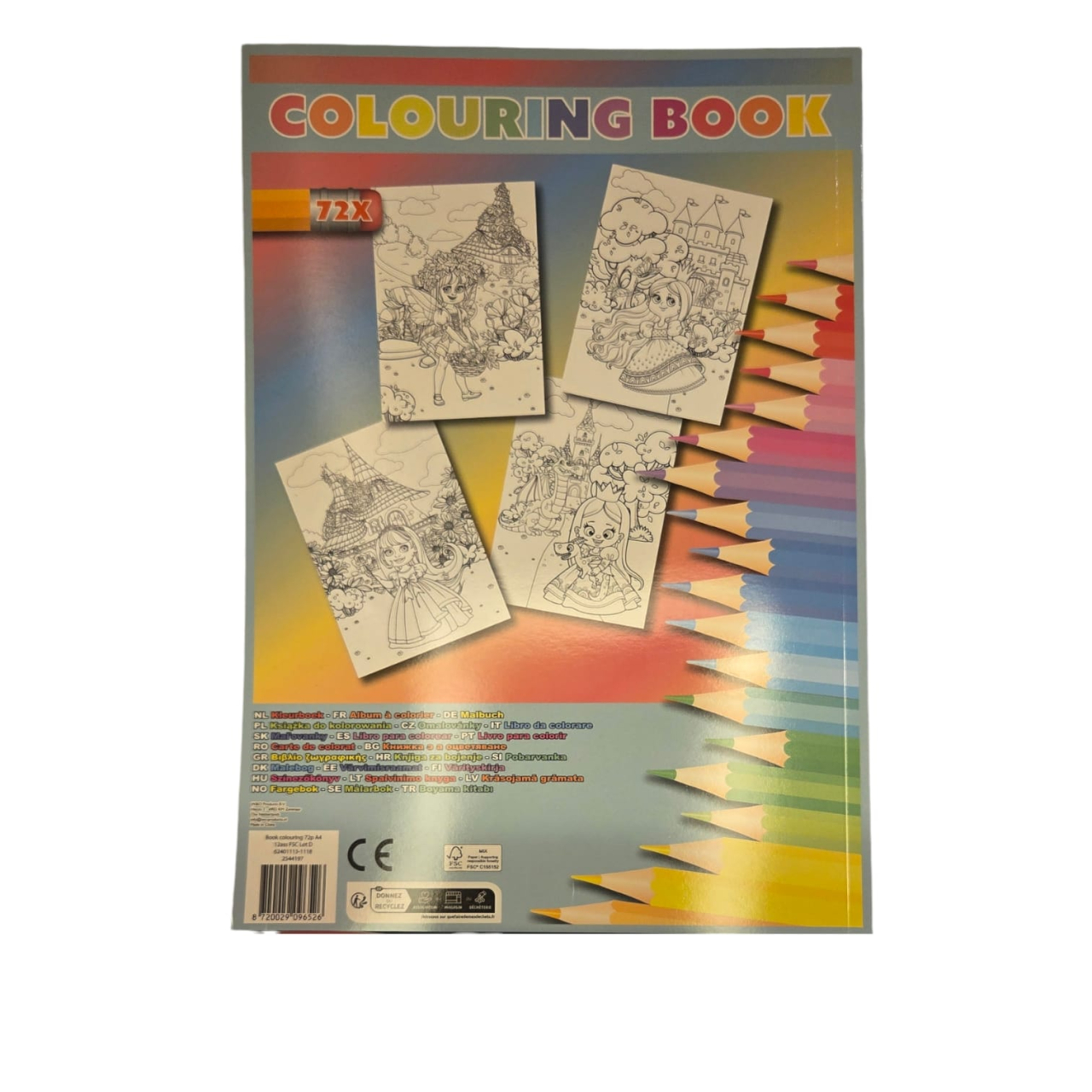 Carte de colorat - Prințese [2]