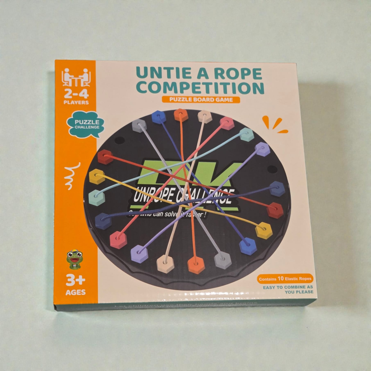 Joc senzorial Montessori cu șnururi [4]