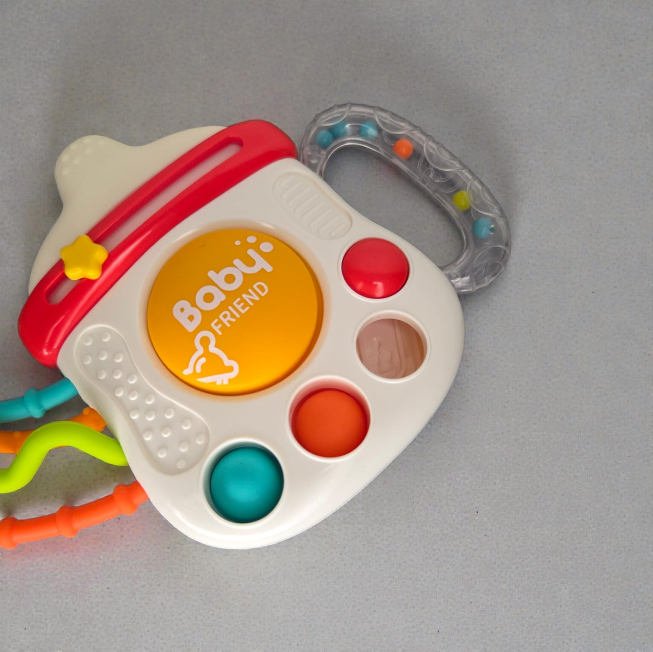 Jucărie educațională Montessori „Biberon” – dezvoltare, dentiție și joacă interactivă. Fără BPA [2]